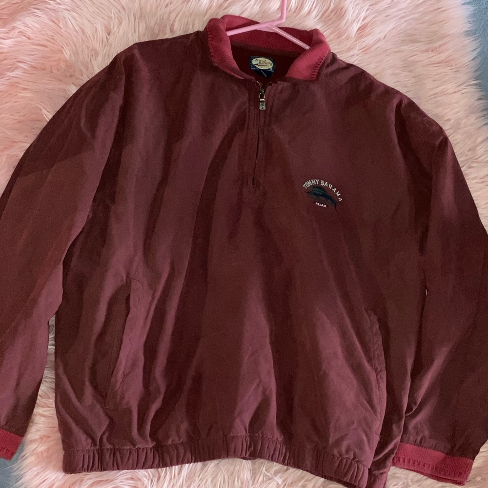 Maroon Quarter zip